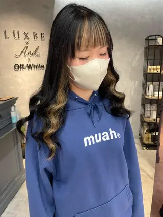 ロング Cielro【 シェイロ 】所属・Cielro/ダブル カラー/西田咲希のヘアスタイル