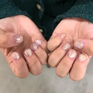 ネイル 【淡色color/ nail】maikoのネイルデザイン
