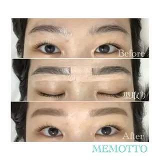 アイブロウ MEMOTTO CHIHIROのマツエク・マツパデザイン