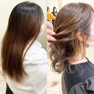 ミディアム 【暗め透明感カラー】 【インナー】小島良太のヘアスタイル