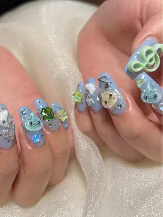 ロング mer natsumiのネイルデザイン