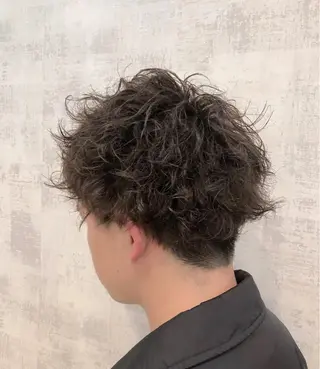 ショート パーマ メンズ 北脇 健治のヘアスタイル