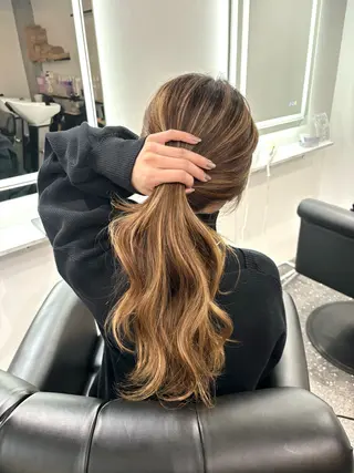 ロング 韓国風/髪質改善/ Kiyoraのヘアスタイル