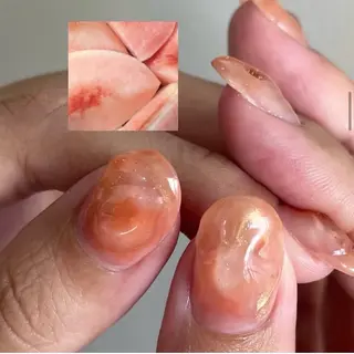 ネイル paragel /a k i n aのネイルデザイン