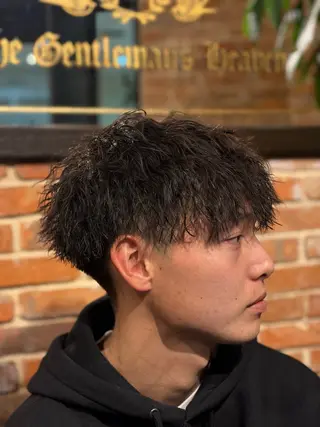 パーマ メンズ YUUKA /barber/床屋のヘアスタイル