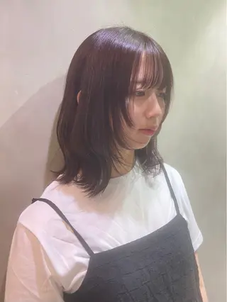 ミディアム モデル様募集中 🦴harunaのヘアスタイル