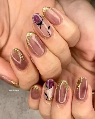 ネイル 3dパーツ/流行り 👧shushu❤️のネイルデザイン