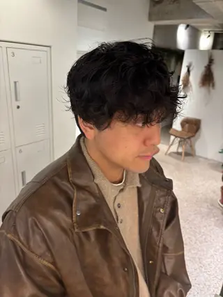 ショート メンズ TONUKOA RUA下北沢店【トヌコア ルア】所属・丸山璃子 /パーマ/レイヤーのヘアスタイル