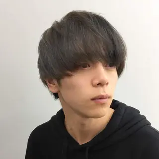 メンズ カラー 艶髪サラサラカラー 🌈前原健吾のヘアスタイル