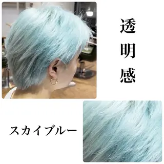 ショート カラー 🌈ブリーチ美容師 KOTARO🌈のヘアスタイル