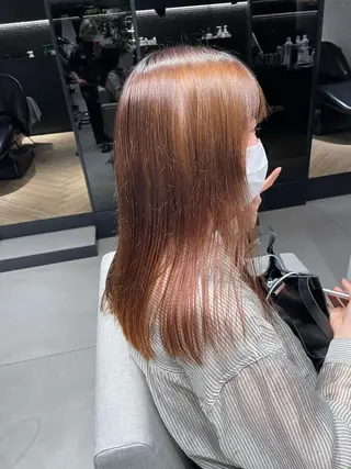 ロング stair:case 武蔵小杉店所属・艶カラーリスト 牛込萌香のヘアスタイル