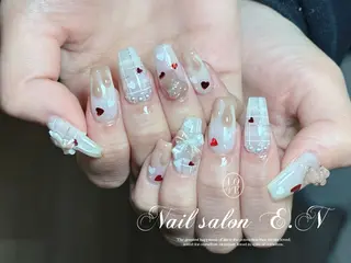 ネイル E.N🦋 長さ出し/持ち込みのネイルデザイン