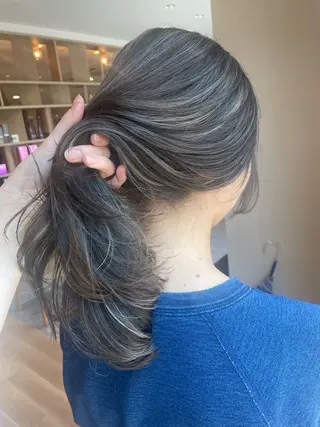 ロング カラー 髪質改善カラー🌈✨ 加藤 愛のヘアスタイル