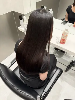 ロング 美髪職人あお🦕 髪質改善｜原宿のヘアスタイル