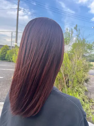 カラー ランソ成田所属・ランソ成田 Ueharaのヘアスタイル