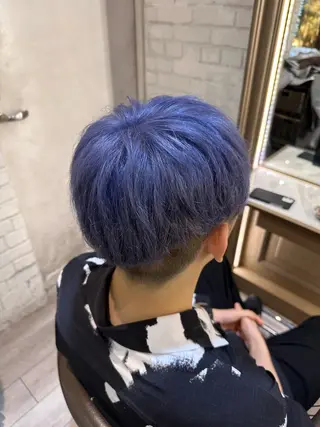 カラー メンズ クロエ新宿所属・鈴木 健心のヘアスタイル