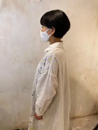 ショート マネージャー 山城洸希のヘアスタイル