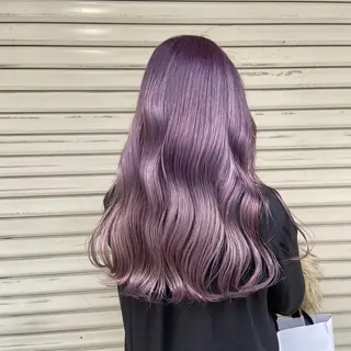 ロング カラー ヘアアレンジ Mirai 🧸のヘアスタイル