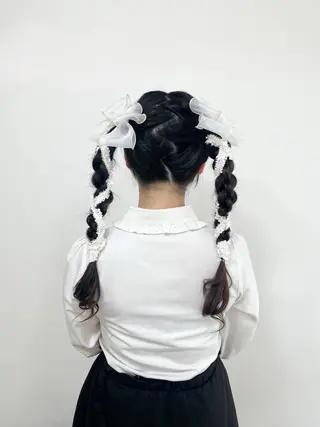 ロング ヘアセットサロン /上坪愛美のヘアスタイル