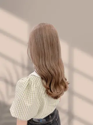 セミロング 表参道店大人っぽ ブラウン🪞TOWAのヘアスタイル