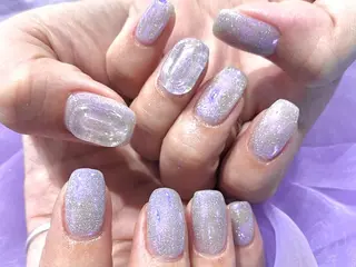 ネイル ki🍒🍒 ki ツルツルネイルのネイルデザイン