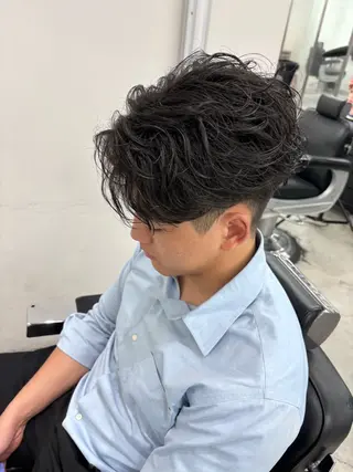 パーマ メンズ 土岐 仁/メンズ専門 パーマ特化美容師🌀のヘアスタイル