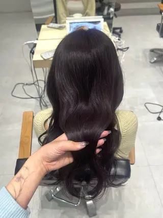 ロング カラー Rei /透明感×韓国ヘアのヘアスタイル