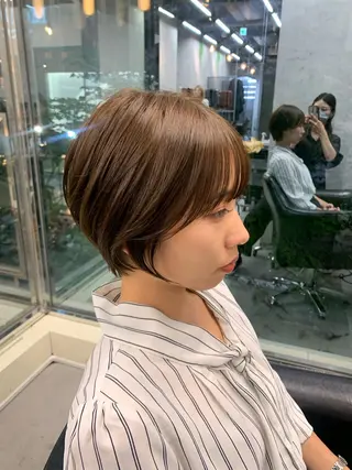 ショート 銀座/レイヤー 🌷nonoka🌷のヘアスタイル