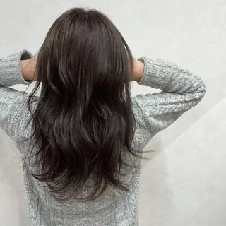 ロング カラー 骨格、カラー診断士 ✂️淡中円花のヘアスタイル