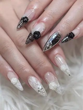 ネイル ANH ゴテゴテネイルのネイルデザイン