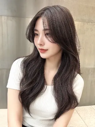 ロング 村里 大輔のヘアスタイル