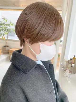 ショート カラー ショート・ボブ 徳竹淳一のヘアスタイル