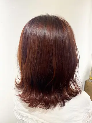 ミディアム Hues所属・上村 ダイスケのヘアスタイル