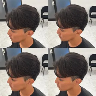 ショート パーマ メンズ 【メンズ特化】 AITOKYO 七虹のヘアスタイル