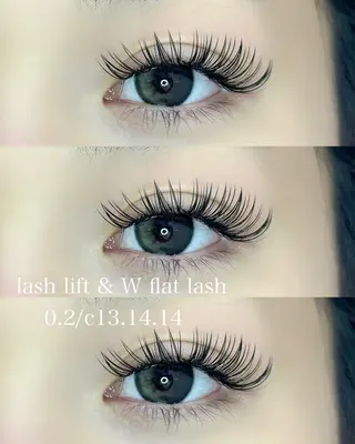 マツエク・マツパ ぷりゅねる /心斎橋店のマツエク・マツパデザイン