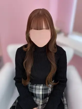 ロング ヘアアレンジ Set Salon Mémoire by miuprierre所属・推し活🪄🩷 川上 佳奈のヘアスタイル
