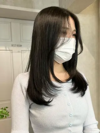 セミロング ｻﾄｳﾐﾉﾘ韓国ヘア 韓国メンズヘアのヘアスタイル