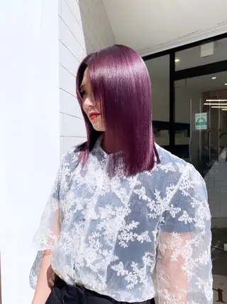 ロング カラー emu所属・けいこ🍊ニュアンス ネイル/個性派ネイルのネイルデザイン