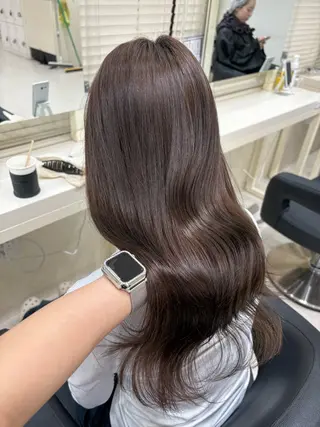 セミロング カラー ヘアアレンジ 💟RINNA 艶カラー💟のヘアスタイル