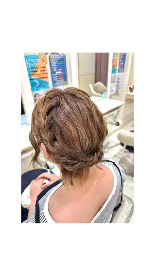 ヘアアレンジ Ash志木南口店／ まおのヘアスタイル