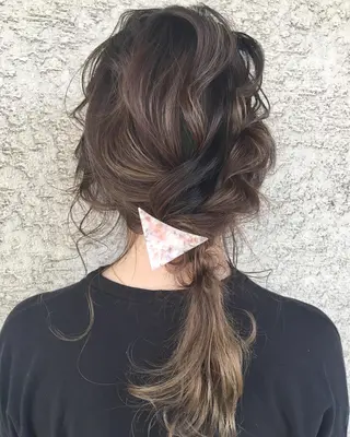 セミロング ヘアアレンジ flocci🌙 フロクシのヘアスタイル