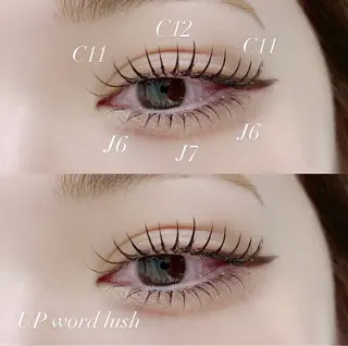 マツエク・マツパ EYELA YUKAのマツエク・マツパデザイン