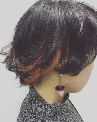 ショート カラー 【ショートスタイル】 志波李空のヘアスタイル