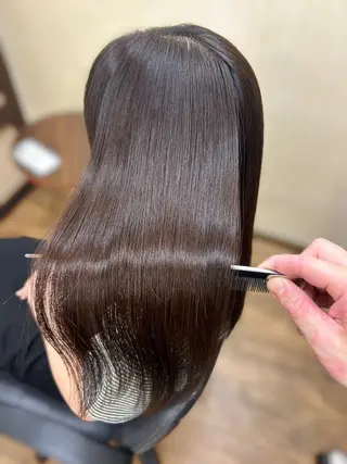 ロング みやたゆうき 髪質改善講師のヘアスタイル