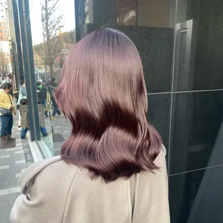 ロング カラー GO TODAY SHAiRE SALON原宿Stella店所属・山内 直英のヘアスタイル