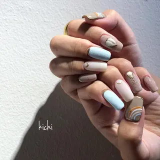 ネイル kichi･:* みじゅのネイルデザイン