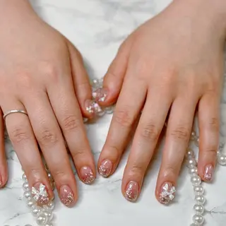 ネイル Hana NAIL所属・🩵 Rin🩵のネイルデザイン