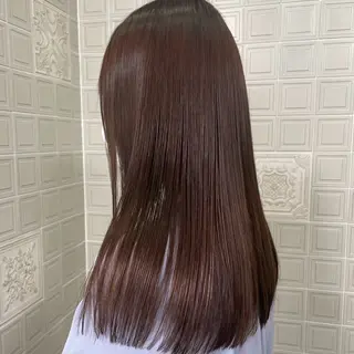 ロング カラー アオヌマ コハルのヘアスタイル