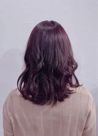 ミディアム カラー かんばら りょーいのヘアスタイル