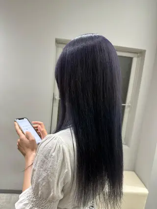 ロング 透明感🫧/ブリーチ /永田　汰伊智のヘアスタイル